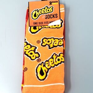 Cheetos 2-Pack Novelty Socks